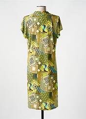 Robe mi-longue jaune TINTA STYLE pour femme seconde vue