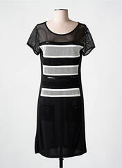 Robe mi-longue noir ANANKE pour femme seconde vue