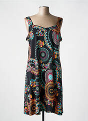 Robe mi-longue noir COLINE pour femme seconde vue