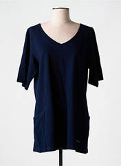 Tunique manches courtes bleu AGATHE & LOUISE pour femme seconde vue
