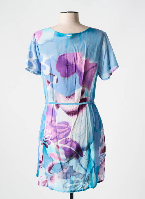 Robe courte bleu AGATHE & LOUISE pour femme