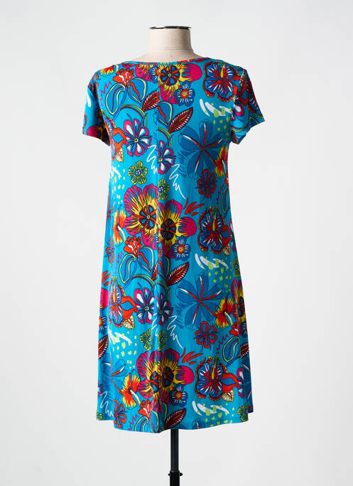 Robe courte bleu COLINE femme