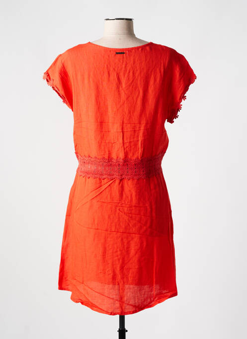 Robe courte orange AGATHE & LOUISE pour femme