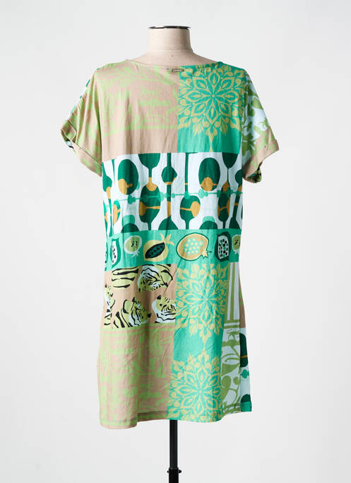 Robe courte vert AGATHE & LOUISE pour femme