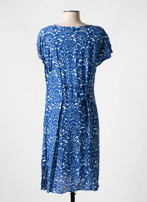 Robe mi-longue bleu AGATHE & LOUISE pour femme