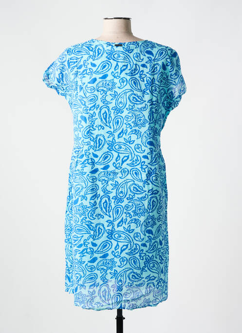 Robe mi-longue bleu AGATHE & LOUISE pour femme