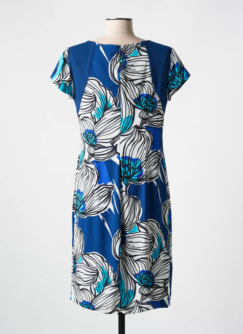 Robe mi-longue bleu ANDAMIO pour femme