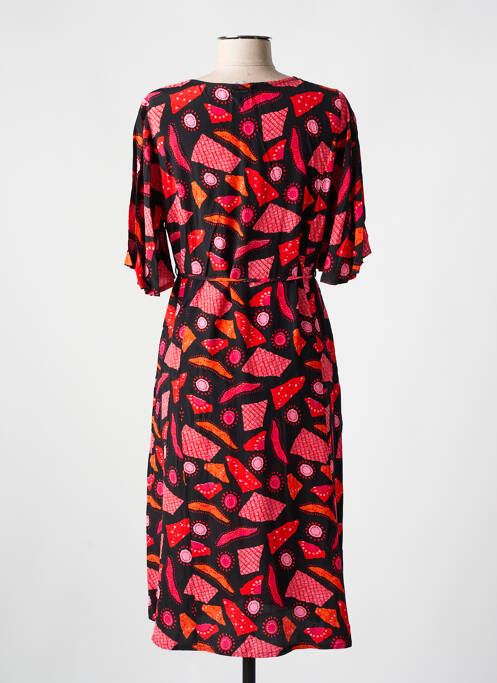 Robe mi-longue noir AGATHE & LOUISE pour femme