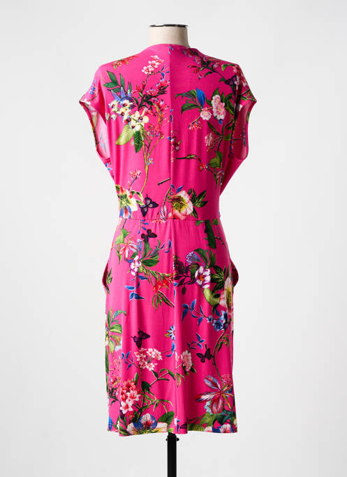 Robe mi-longue rose BETTY BARCLAY pour femme