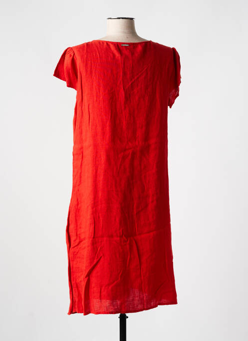 Robe mi-longue rouge AGATHE & LOUISE pour femme