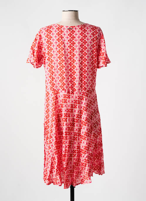 Robe mi-longue rouge AGATHE & LOUISE pour femme