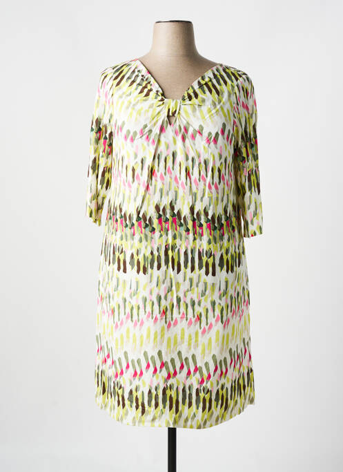 Robe mi-longue vert DIVAS pour femme