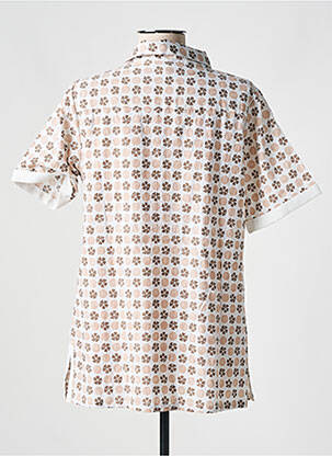 Chemisier manches courtes manches courtes beige AGATHE & LOUISE femme