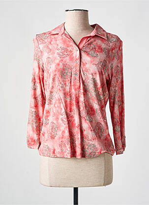 Polo manches longues manches longues rose RABE femme