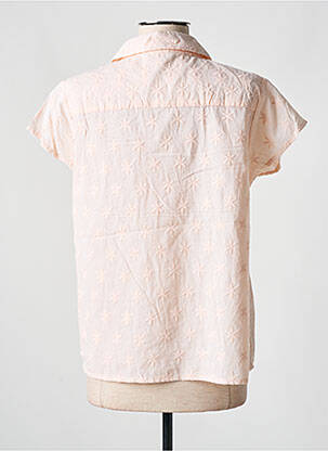 Chemisier manches courtes manches courtes rose AGATHE & LOUISE femme