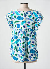 Blouse bleu AGATHE & LOUISE pour femme seconde vue