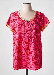 Blouse rose AGATHE & LOUISE pour femme seconde vue