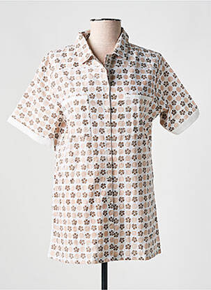 Chemisier beige AGATHE & LOUISE pour femme