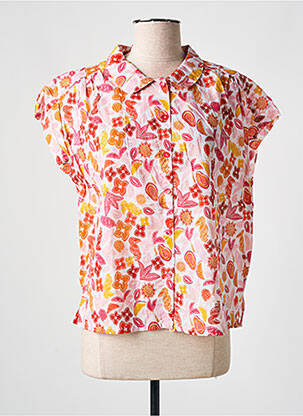 Chemisier rouge AGATHE & LOUISE pour femme