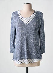 Pull tunique bleu MERI & ESCA pour femme seconde vue