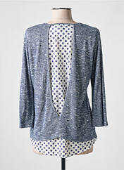 Pull tunique bleu MERI & ESCA pour femme seconde vue