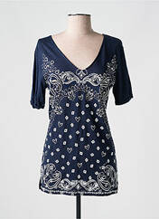 T-shirt bleu ANANKE pour femme seconde vue