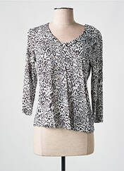 T-shirt noir FRANK WALDER pour femme seconde vue