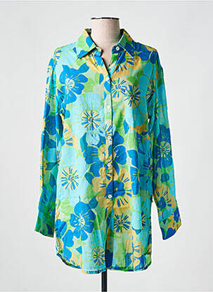 Tunique manches longues bleu L'ATELIER D'ANNA pour femme