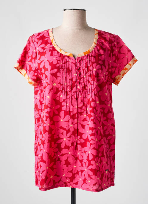 Blouse rose AGATHE & LOUISE pour femme