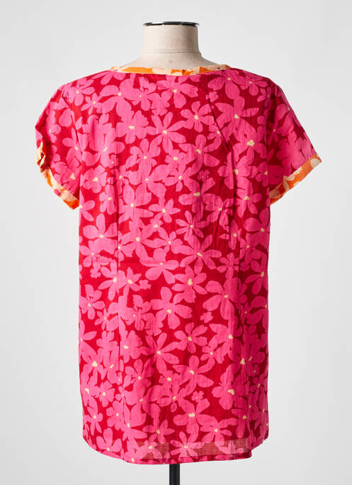 Blouse rose AGATHE & LOUISE pour femme