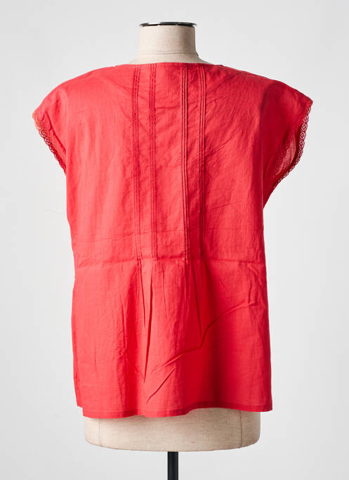 Blouse rouge AGATHE & LOUISE pour femme