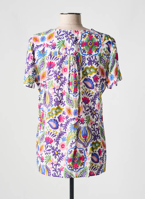 Blouse violet TINTA STYLE pour femme