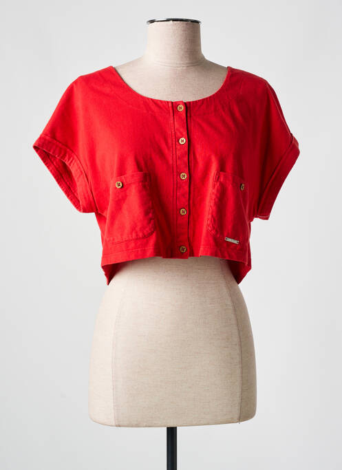 Boléro rouge AGATHE & LOUISE pour femme