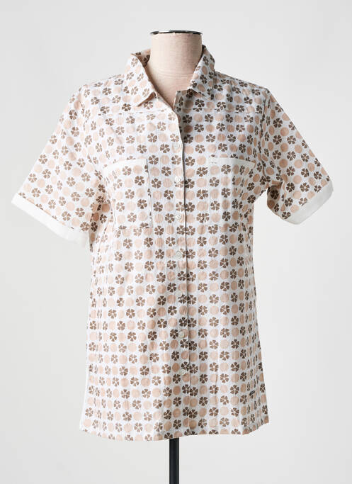 Chemisier beige AGATHE & LOUISE pour femme