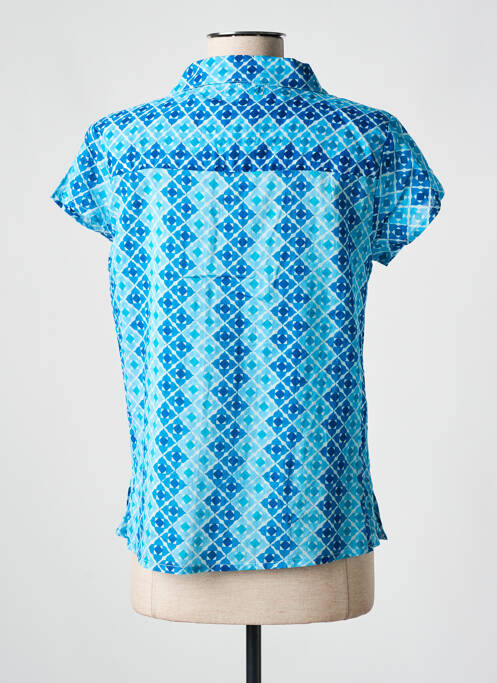 Chemisier bleu AGATHE & LOUISE pour femme