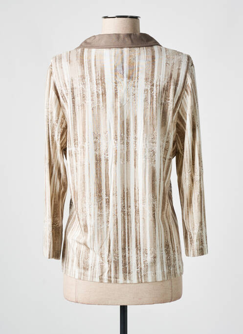 Polo marron RABE pour femme