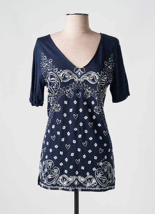 T-shirt bleu ANANKE pour femme
