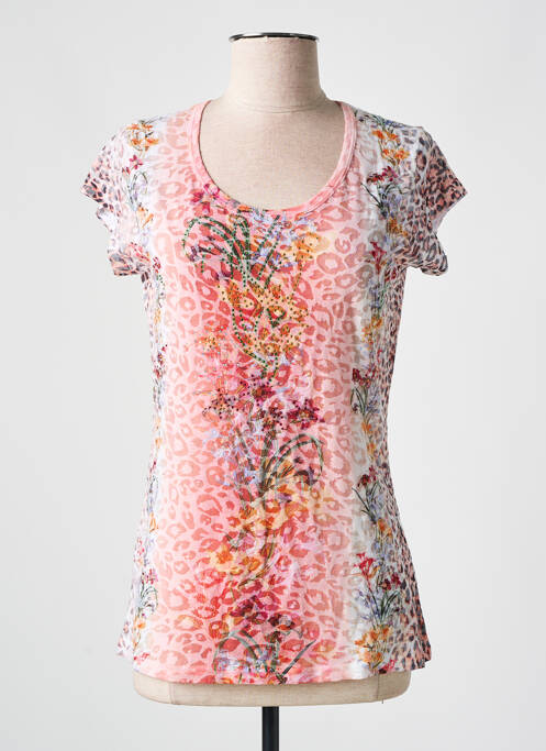 T-shirt rose KY CREATION pour femme