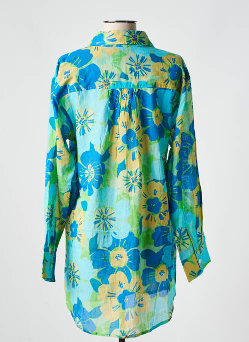 Tunique manches longues bleu L'ATELIER D'ANNA pour femme