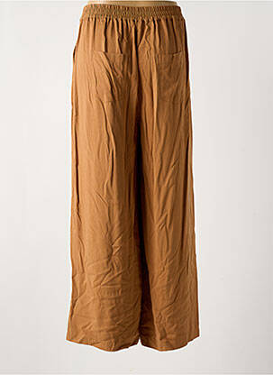 Pantalon large poches taille normale marron AGATHE & LOUISE femme