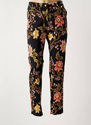 Pantalon slim tissage popeline taille normale noir LE PETIT BAIGNEUR femme