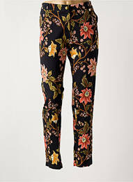 Pantalon slim tissage popeline taille normale noir LE PETIT BAIGNEUR femme