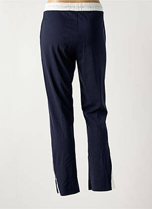 Pantalon droit taille élastique taille normale bleu MERI & ESCA femme
