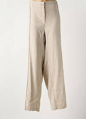 Pantalon droit beige FRED SABATIER pour femme seconde vue