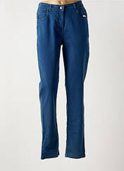 Pantalon droit bleu AGATHE & LOUISE pour femme seconde vue