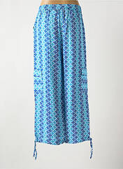 Pantalon droit bleu AGATHE & LOUISE pour femme seconde vue