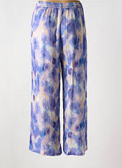 Pantalon droit bleu AGATHE & LOUISE pour femme seconde vue