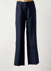 Pantalon droit bleu HAUBER pour femme seconde vue