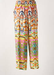 Pantalon large orange BARILOCHE pour femme seconde vue