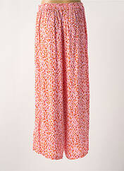 Pantalon large rose AGATHE & LOUISE pour femme seconde vue